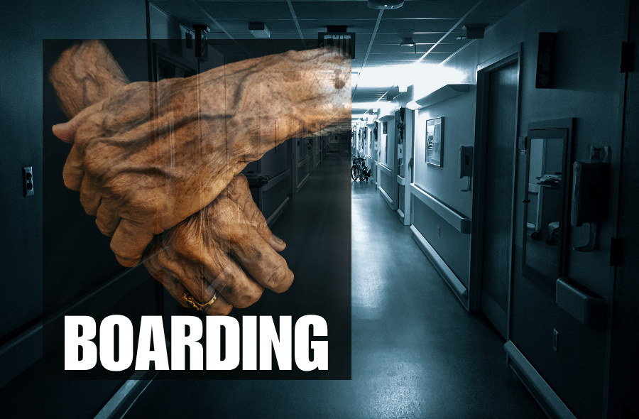 BOARDING IN PRONTO SOCCORSO: Sempre peggio con gli anziani